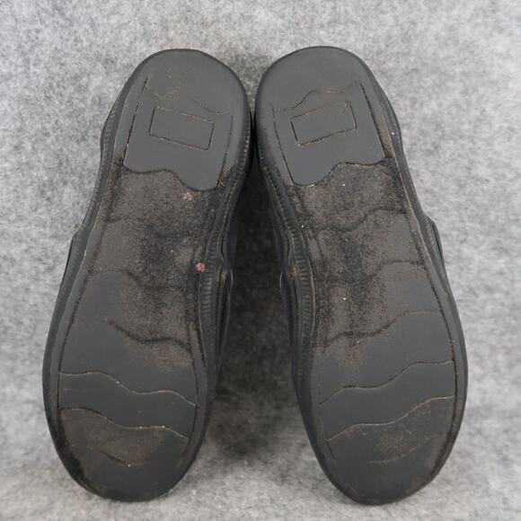 City Sneaks Shoes Womens 6 Casual Sneakers Black Canvas Lace Up Trainers - Picture 10 of 11